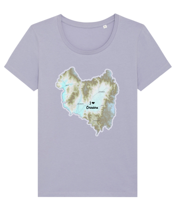 Covasna County Map Lavender