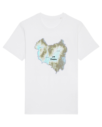 Covasna County Map White