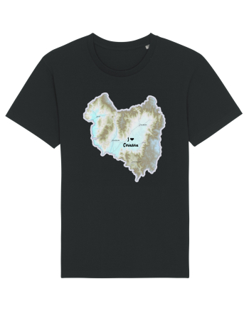 Covasna County Map Black