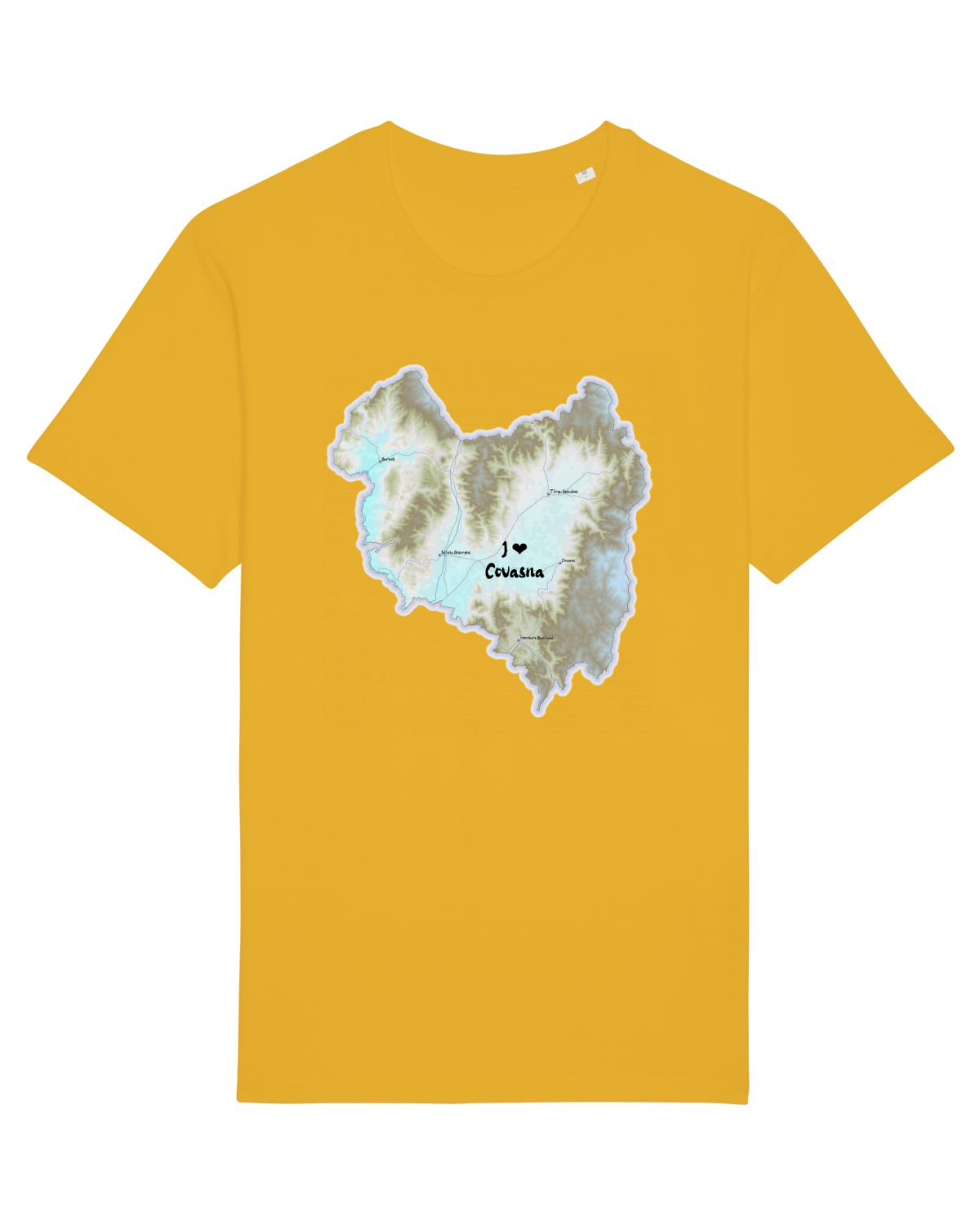 Tricou mânecă scurtă Unisex Rocker Spectra Yellow