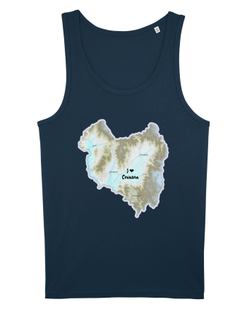 Covasna County Map Navy