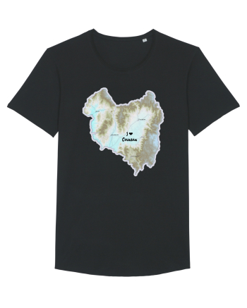 Covasna County Map Black