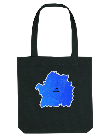 Brăila County Map Black