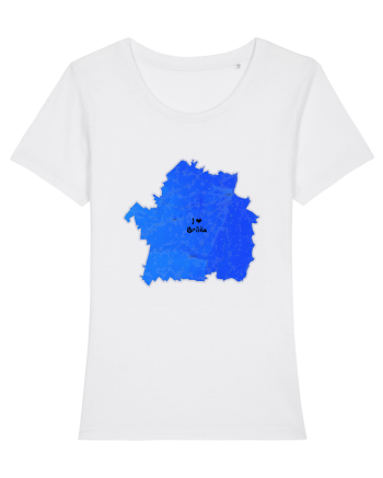 Brăila County Map White