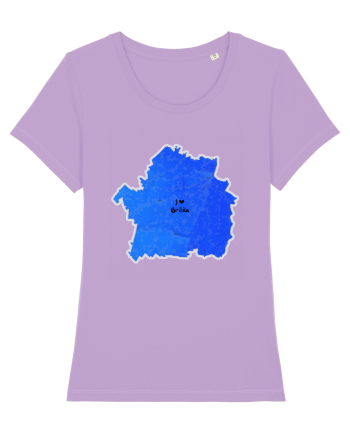 Brăila County Map Lavender Dawn