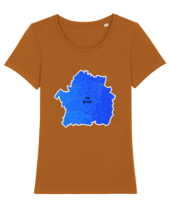 Brăila County Map Roasted Orange