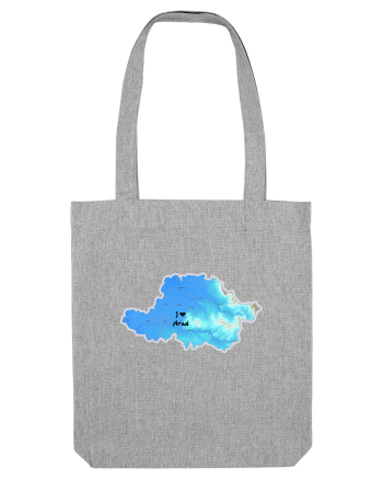Arad County Map Heather Grey