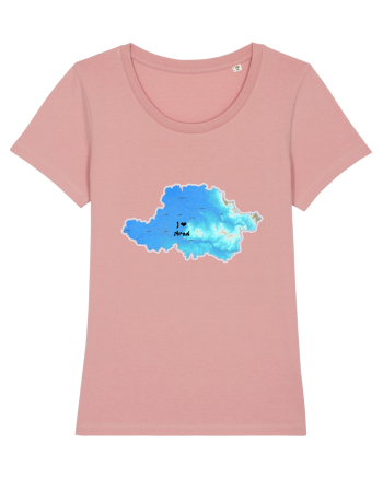 Arad County Map Canyon Pink