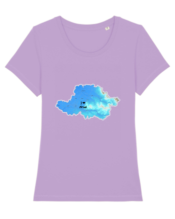 Arad County Map Lavender Dawn