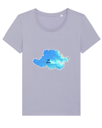 Arad County Map Lavender