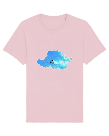 Arad County Map Cotton Pink