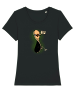 PISS OFF Tricou mânecă scurtă guler larg fitted Damă Expresser