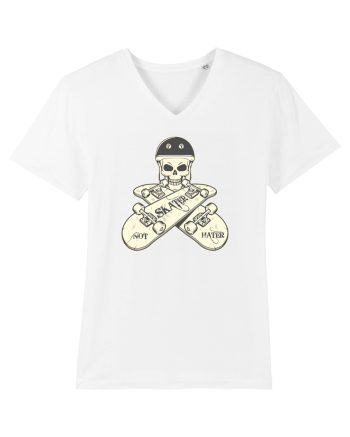 SKATER NOT HATER White