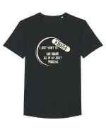I JUST WANT TO SKATE 2 Tricou mânecă scurtă guler larg Bărbat Skater
