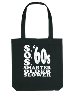 S.O.S. Slower Older Smarter '60s Sacoșă textilă