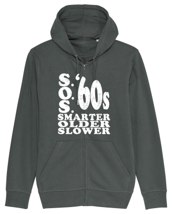 S.O.S. Slower Older Smarter '60s Anthracite