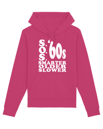 S.O.S. Slower Older Smarter '60s Raspberry
