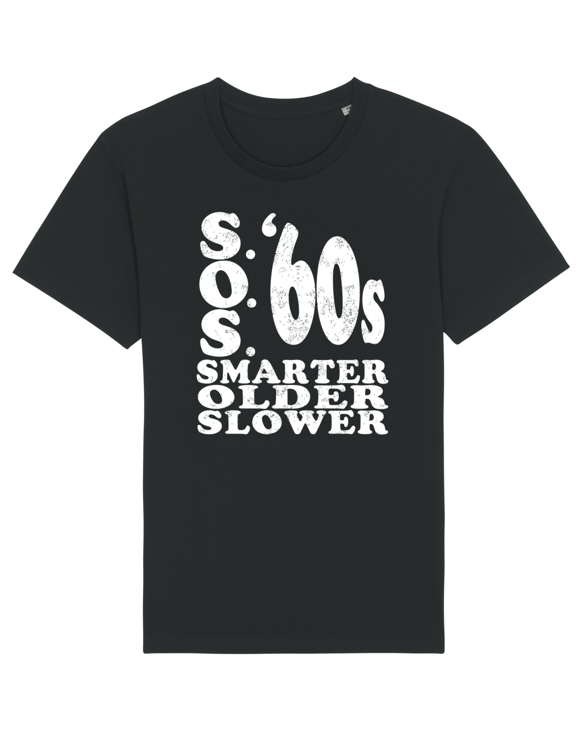 Tricou mânecă scurtă Unisex Rocker Black