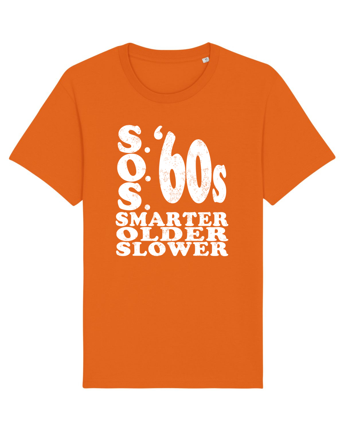 Tricou mânecă scurtă Unisex Rocker Bright Orange