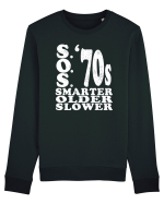 S.O.S. Slower Older Smarter '70s Bluză mânecă lungă Unisex Rise
