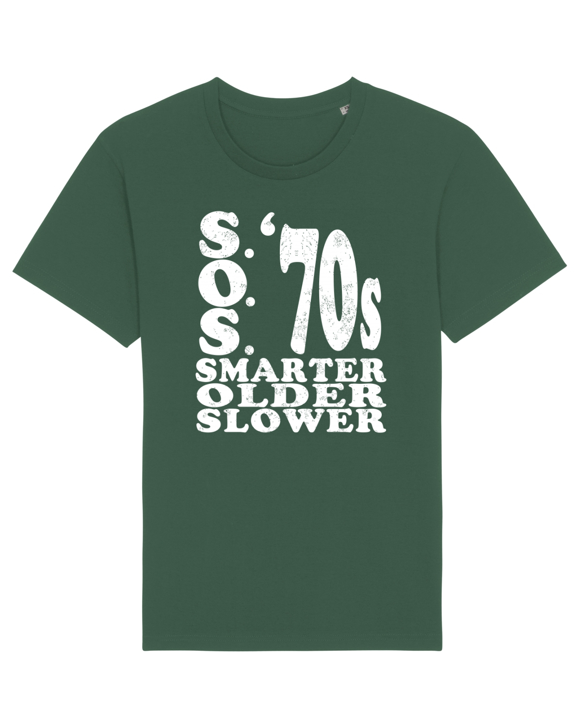 Tricou mânecă scurtă Unisex Rocker Bottle Green