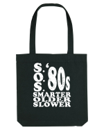 S.O.S. Slower Older Smarter '80s Sacoșă textilă