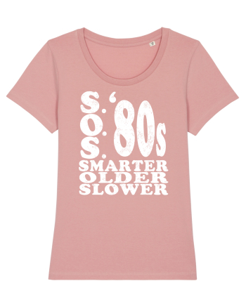 S.O.S. Slower Older Smarter '80s Canyon Pink