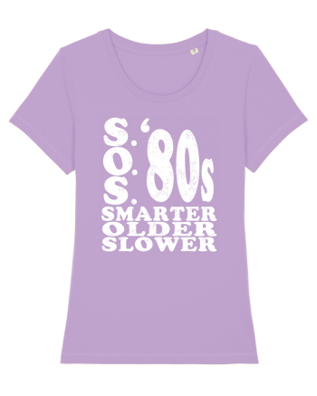 S.O.S. Slower Older Smarter '80s Lavender Dawn