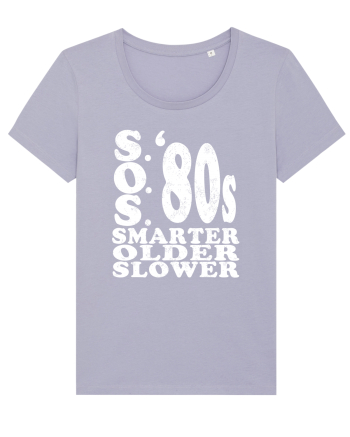 S.O.S. Slower Older Smarter '80s Lavender