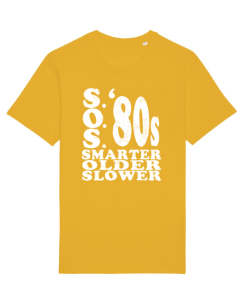 S.O.S. Slower Older Smarter '80s Spectra Yellow