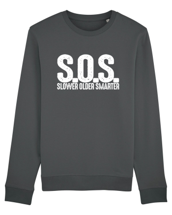 S.O.S. Slower Older Smarter Anthracite