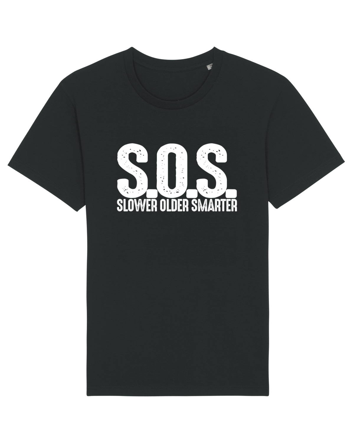 Tricou mânecă scurtă Unisex Rocker Black