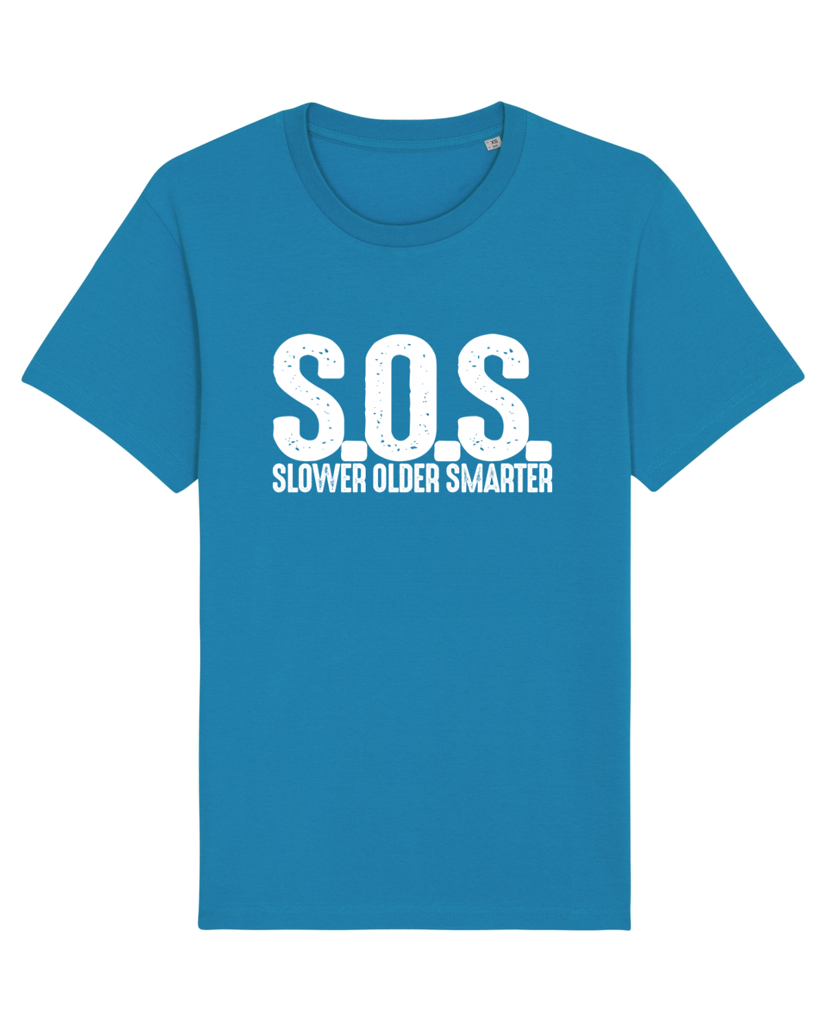 Tricou mânecă scurtă Unisex Rocker Azur
