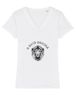 Douajda Lei Tricou mânecă scurtă guler V Damă Evoker