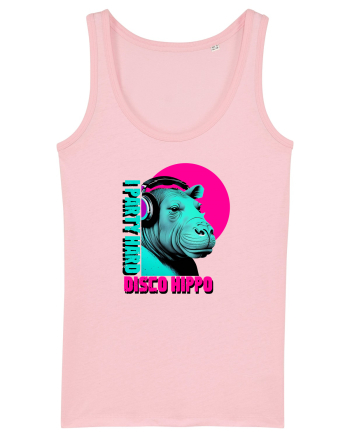 disco hippo Cotton Pink