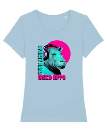 disco hippo Sky Blue