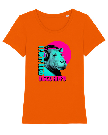 disco hippo Bright Orange