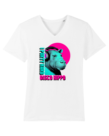 disco hippo White