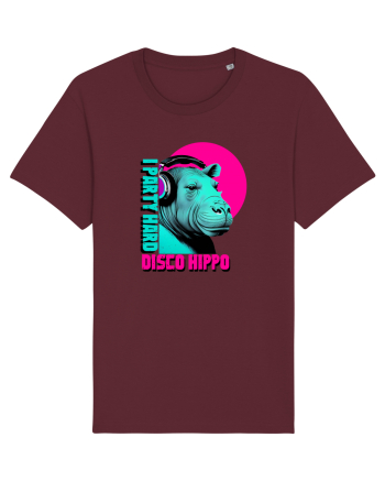 disco hippo Burgundy