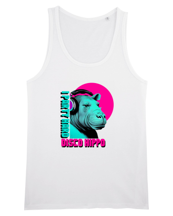 disco hippo White