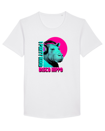 disco hippo White
