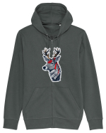 hunter reindeer Hanorac cu fermoar Unisex Connector