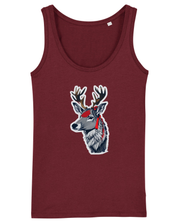 hunter reindeer Burgundy