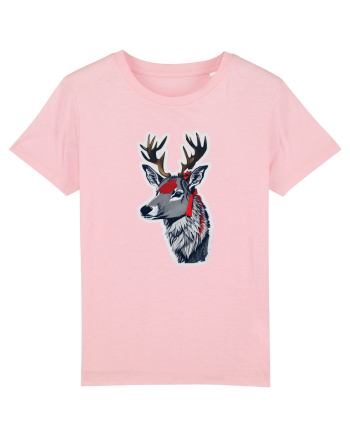 hunter reindeer Cotton Pink