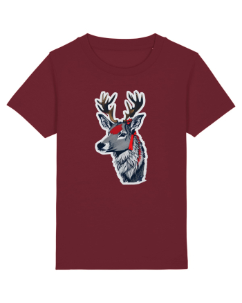 hunter reindeer Burgundy
