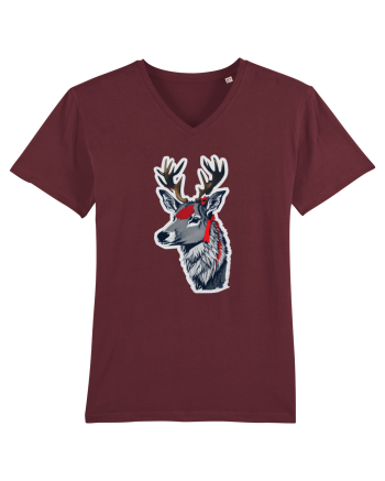 hunter reindeer Burgundy