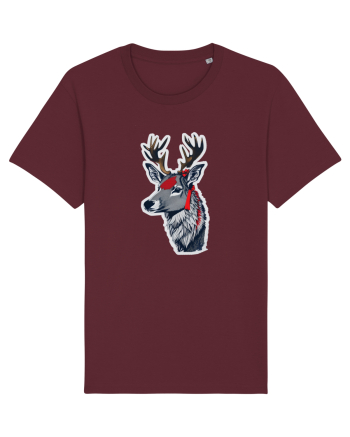 hunter reindeer Burgundy