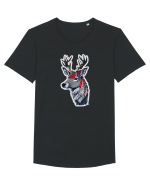 hunter reindeer Tricou mânecă scurtă guler larg Bărbat Skater