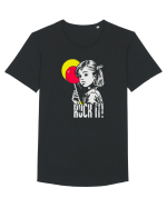 rock it! Tricou mânecă scurtă guler larg Bărbat Skater