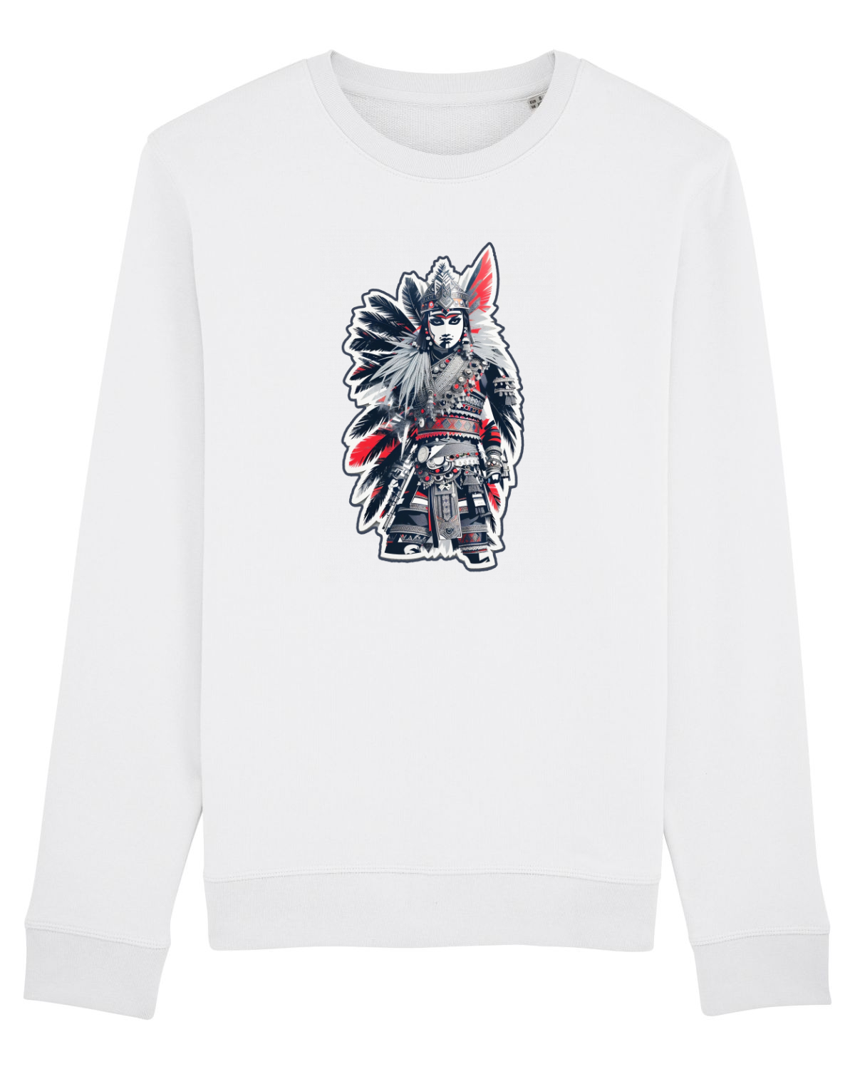 Bluză mânecă lungă Unisex Rise White